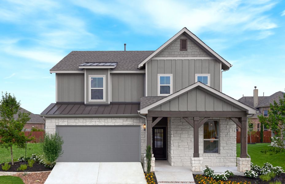 New construction Single-Family house Lochridge, 513 Exploration Circle, Liberty Hill, TX 78642 - photo