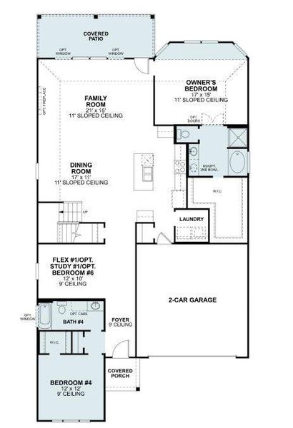 New construction Single-Family house 7601 Santolina Drive, Denton, TX 76226 Livingston - 40' Smart Series- photo
