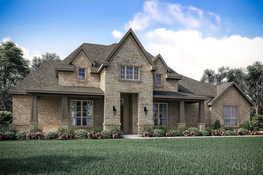 New construction Single-Family house Montreal, Audrey Drive, Waxahachie, TX 75165 - photo
