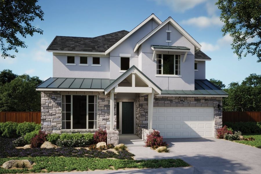 New construction Single-Family house 2327 Cantata Cove, Round Rock, TX 78681 Trinity 2- photo