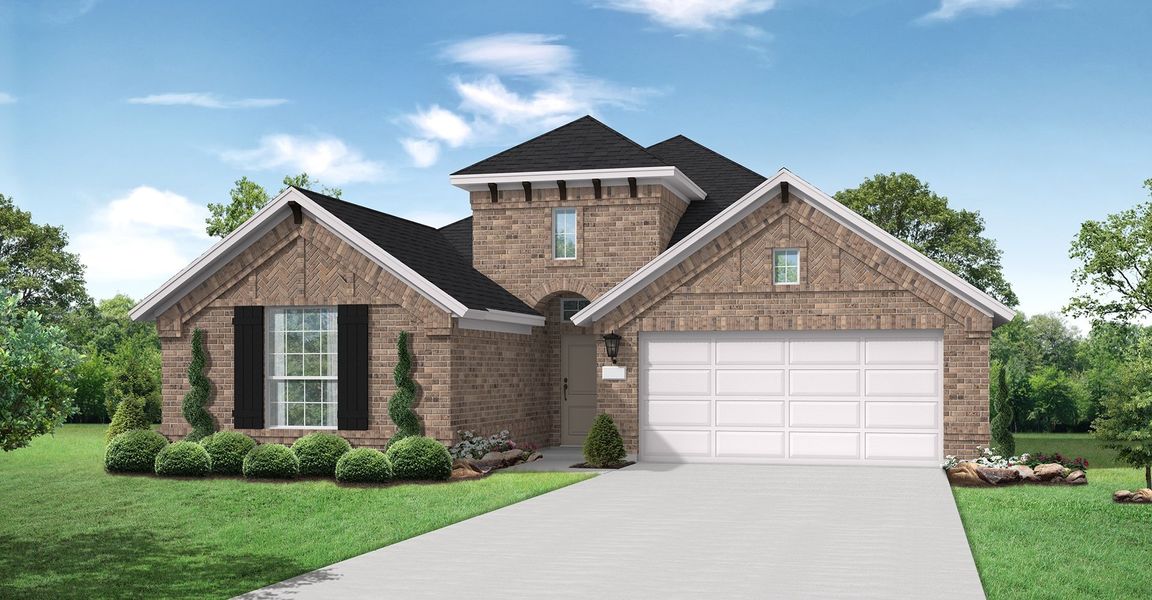 New construction Single-Family house Christoval (2092-DV-40), 5529 Mountain Island Drive, Fort Worth, TX 76179 - photo