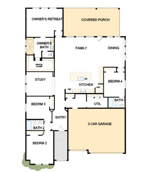 The success of a floor plan is the way you can move through it…You’ll be amazed at how well this home lives…We call it traffic patterns.