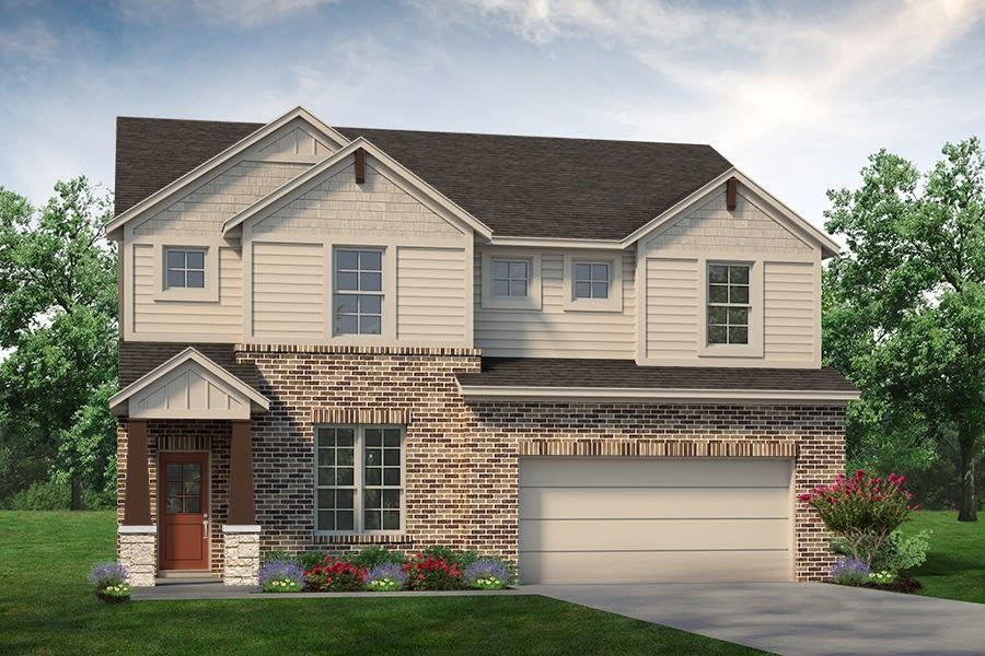 New construction Single-Family house Big Cypress II, 3125 Serpens Drive, Newark, TX 76071 - photo