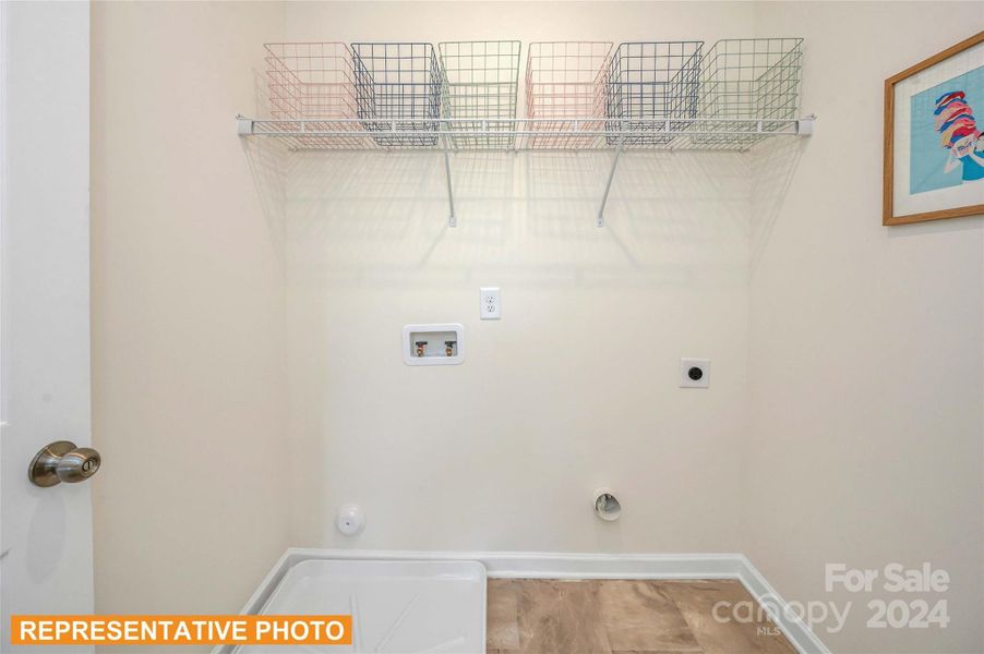 Representative Photo Only - Coleman Laundry Room