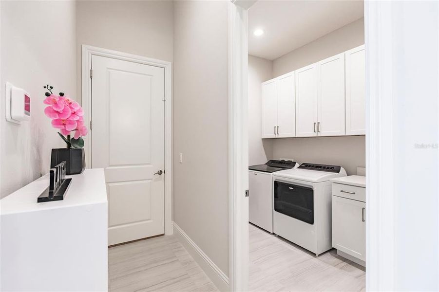 Garage Entry, Laundry Room