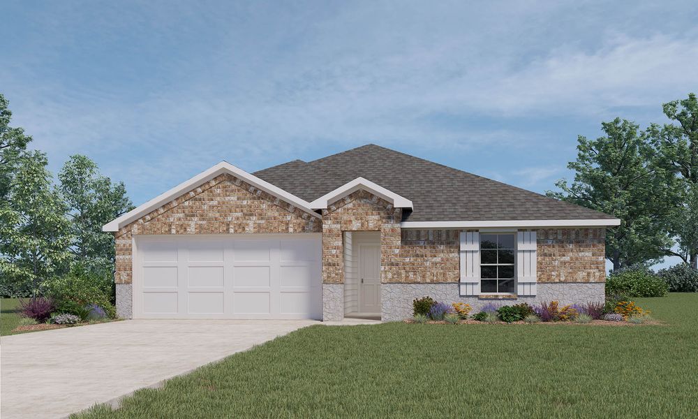 New construction Single-Family house Plan X40B, 11911 Sunshine Park Drive North, Willis, TX 77318 - photo