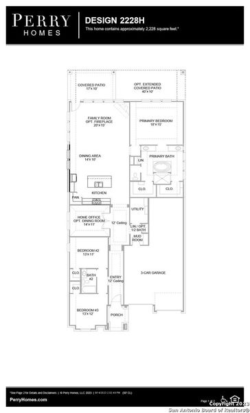 New construction Single-Family house 1846 Luna Street, New Braunfels, TX 78132 Design 2228H- photo
