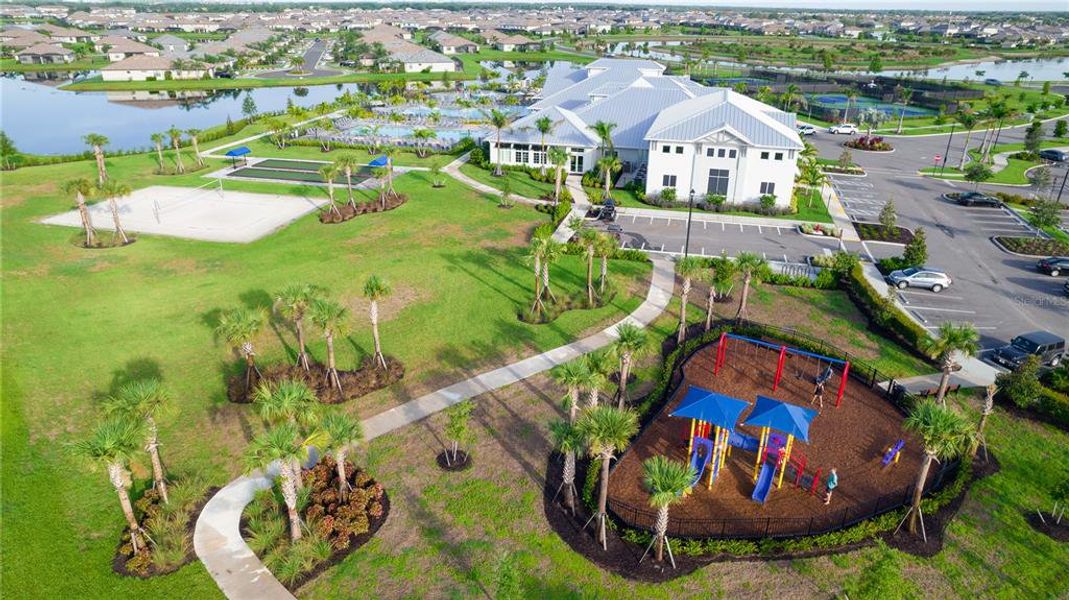 Playground, Sand Volleyball court, and Bouche Ball