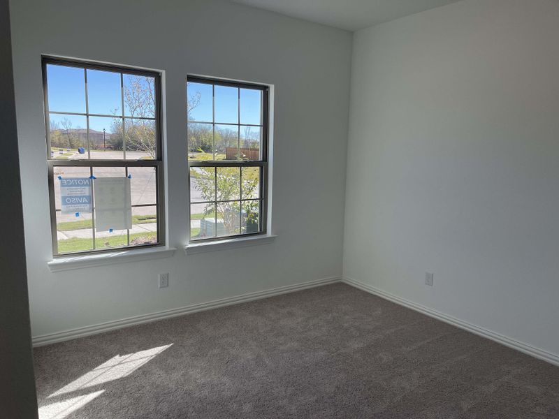 Secondary Bedroom Construction Progress