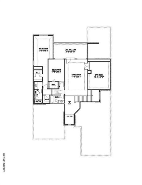 2nd Level Floor plan