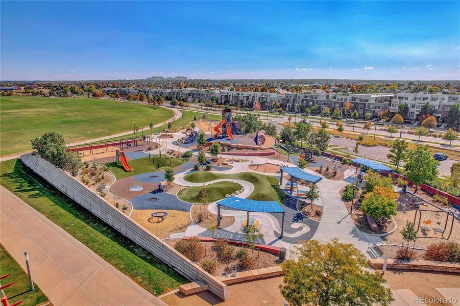 Multiple expansive parks, great for kids!