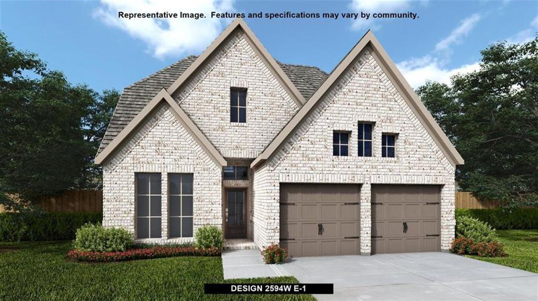 New construction Single-Family house 2508 Auburn Street, Fate, TX 75087 Design 2594W- photo
