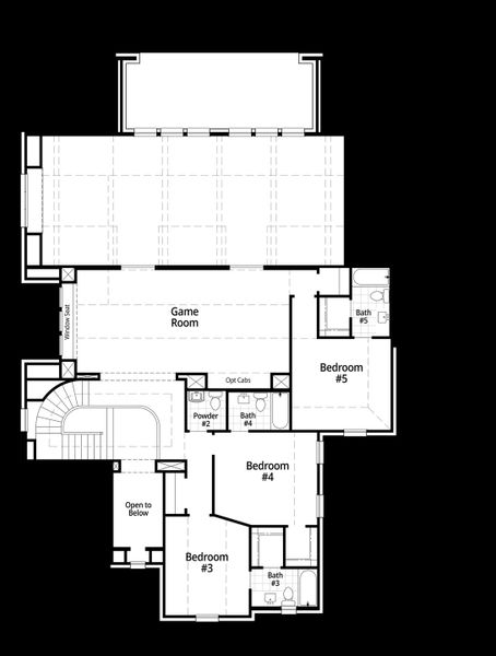 Upstairs Floor Plan