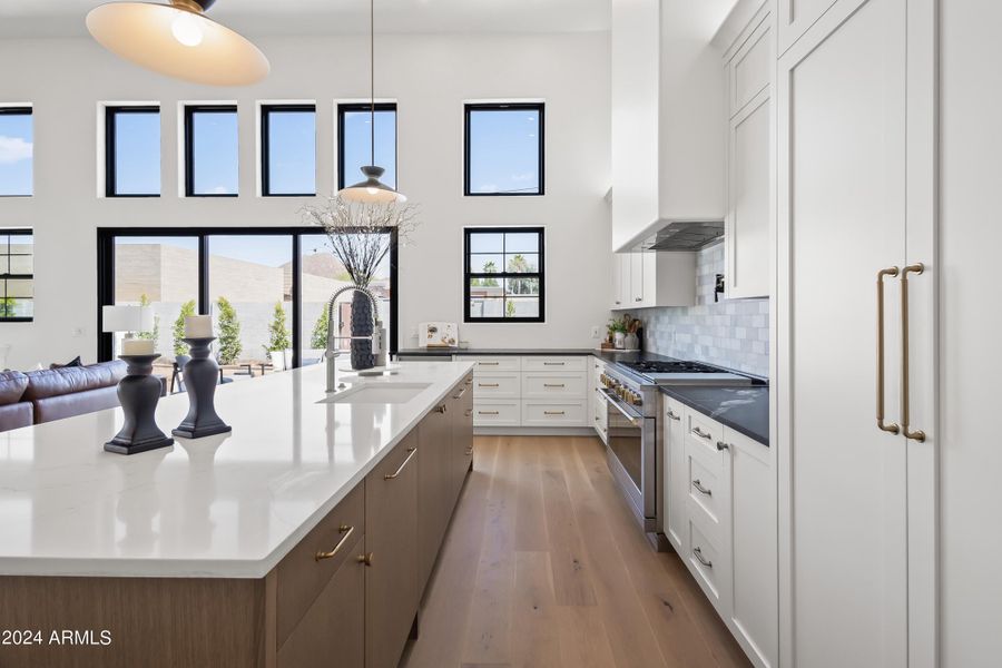 Kitchen with Views