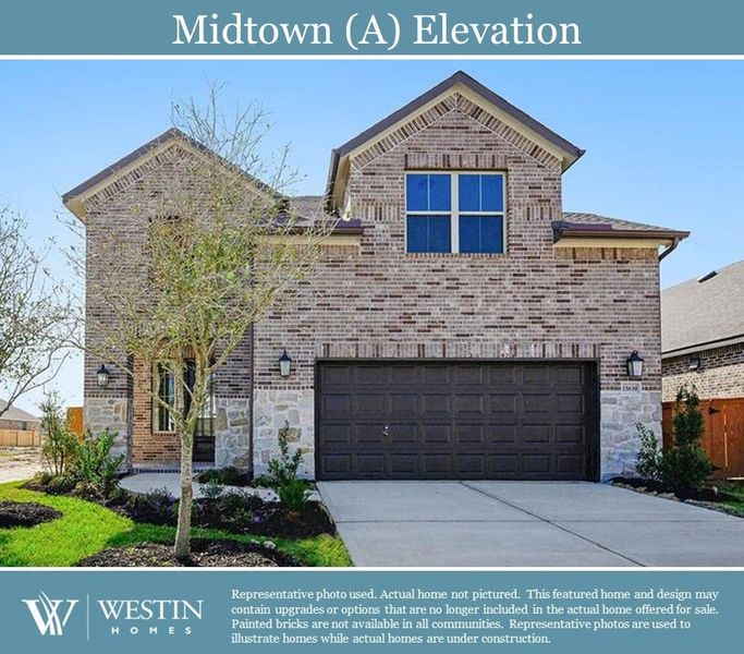 New construction Single-Family house The Midtown, 16435 Verbena Glen Drive, Hockley, TX 77447 - photo