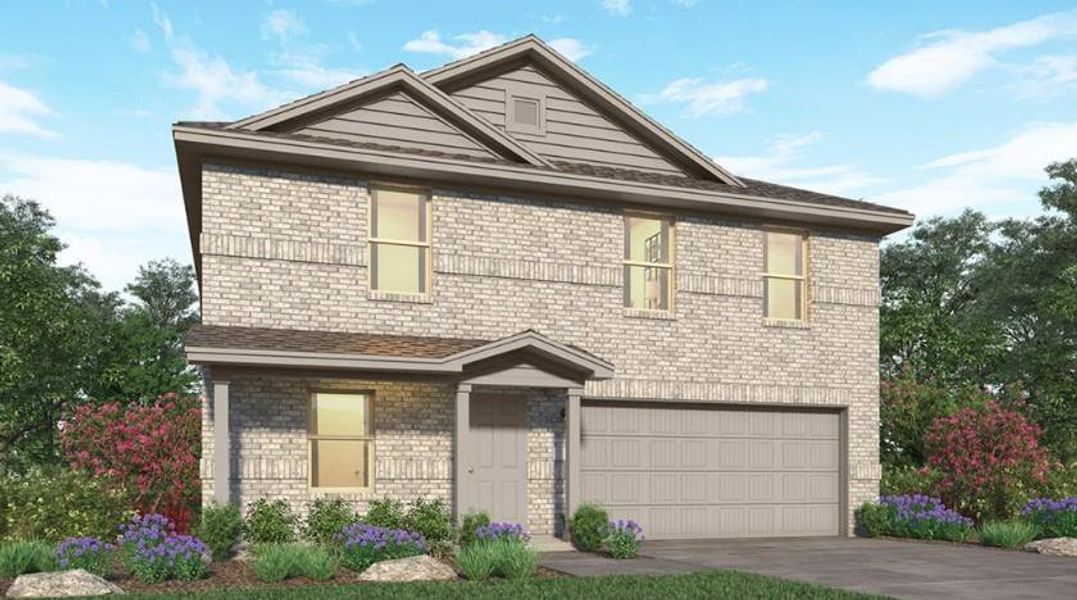 New construction Single-Family house 2104 Glenlloyd Terrace Road, League City, TX 77573 Willowford IV- photo