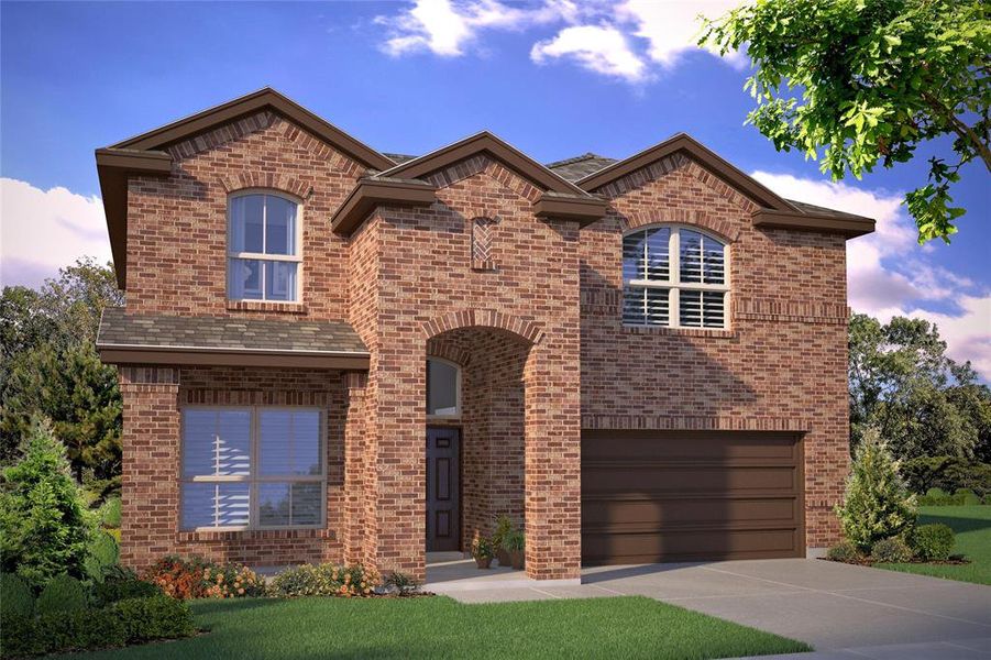 New construction Single-Family house 1860 Mensa Drive, Haslet, TX 76052 Redrock- photo