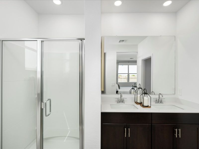 Bathroom in Cedar Floorplan at Silva Farms