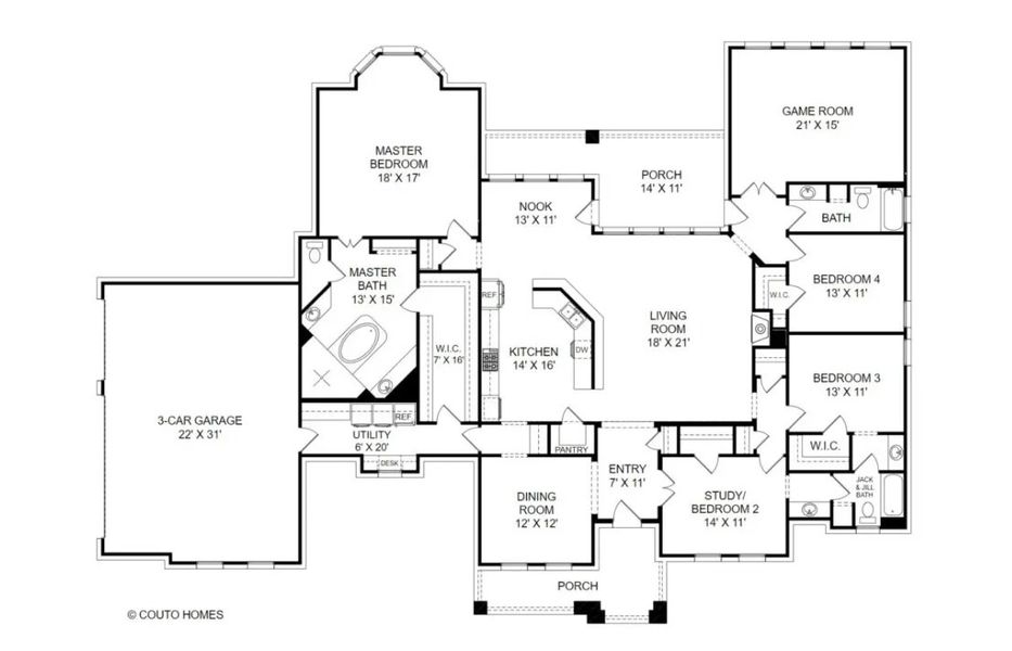 New construction Single-Family house Catalina, 5416 Old Dennis Road, Weatherford, TX 76087 - photo