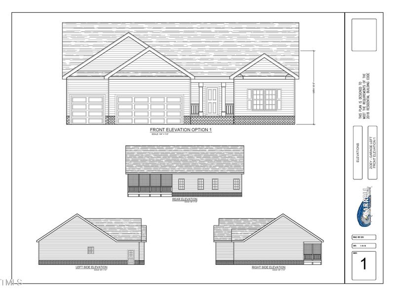 New construction Single-Family house 156 Pepperdam Street, Smithfield, NC 27577 - photo