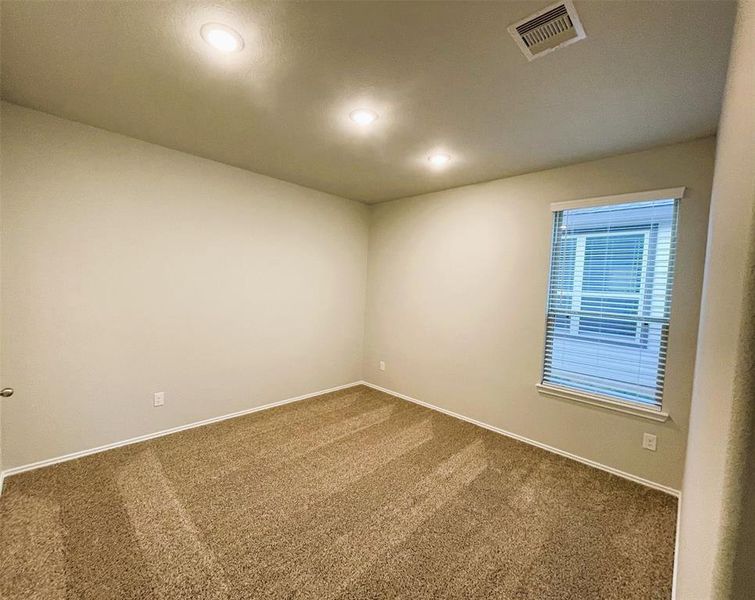 Bedroom 3 has a walk in closet!