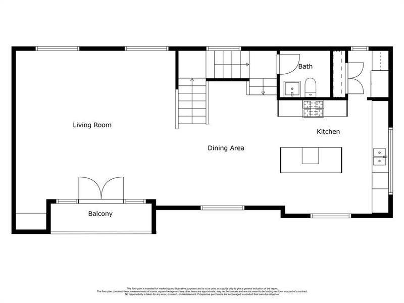 1207 E 24th B - Second Floor Floorplan