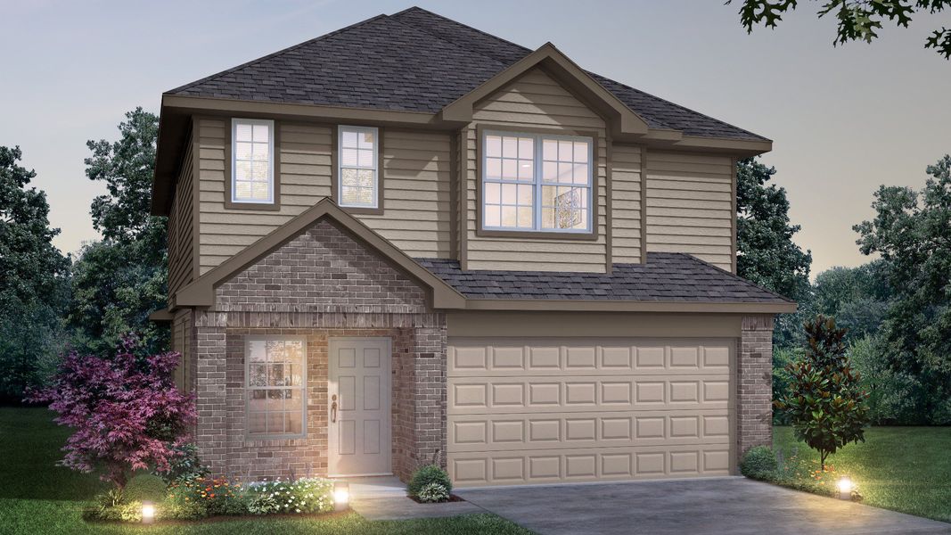 New construction Single-Family house The Auburn, 3228 Tavo Ridge Court, Conroe, TX 77301 - photo