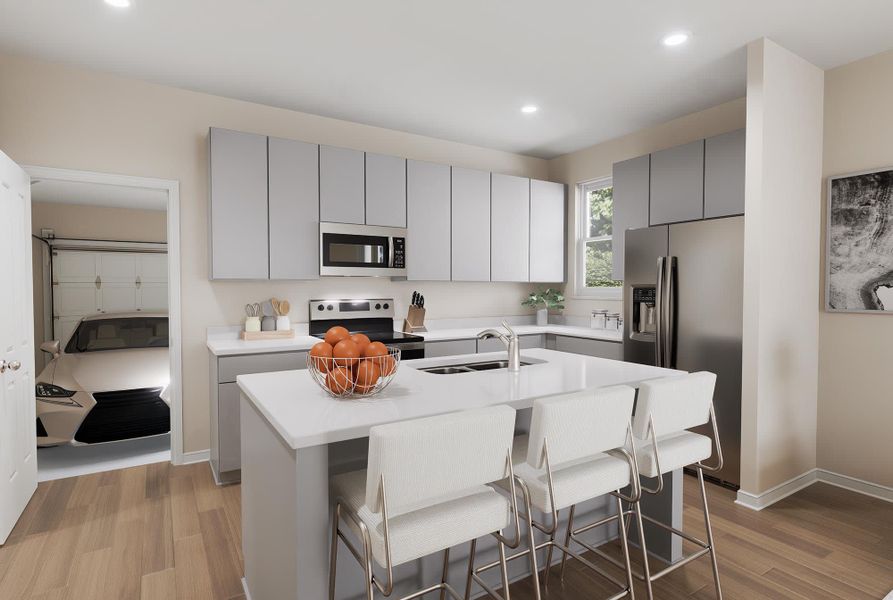 Kitchen - Congaree - Pintail Commons at Johnstown Village by Landsea Homes