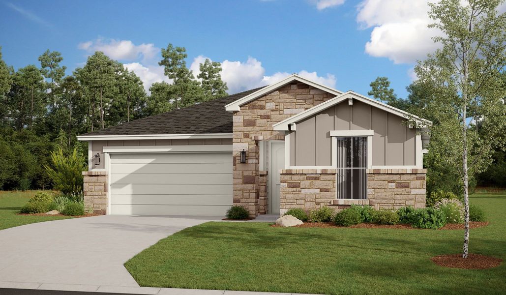 New construction Single-Family house Stockton, 3816 Donald Drive, Seguin, TX 78155 - photo