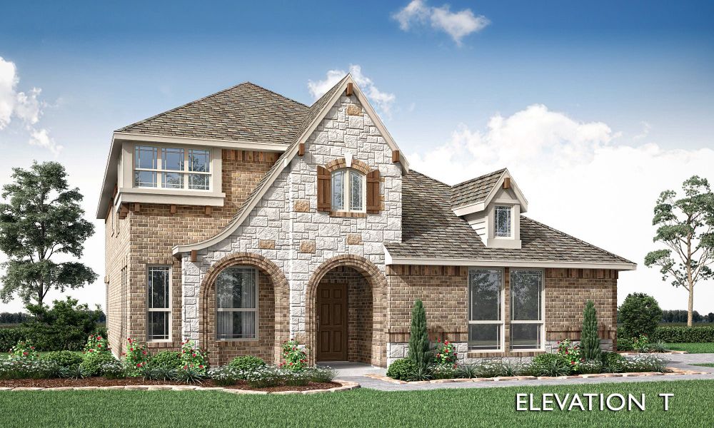 Dewberry Side Entry Elevation T