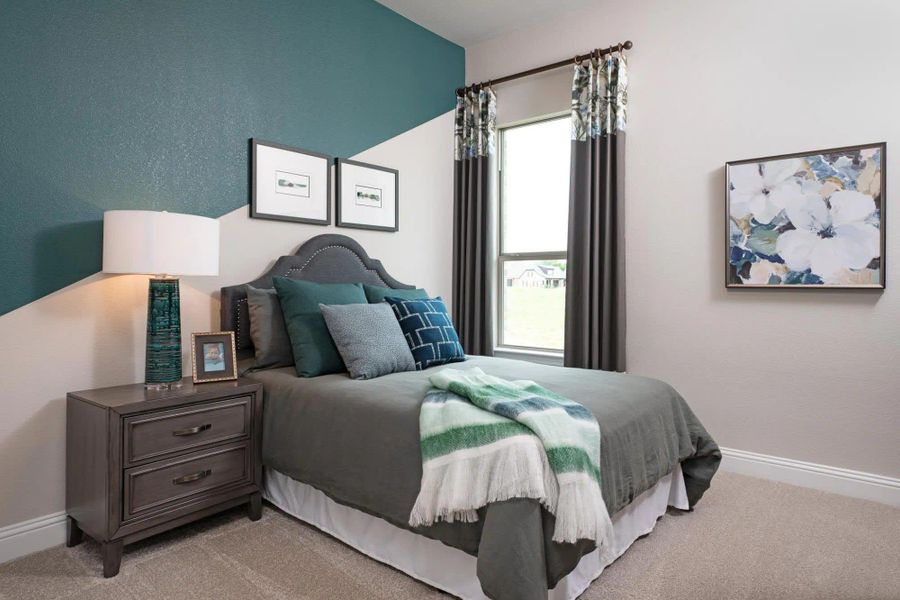 Bedroom | Concept 2404 at Massey Meadows in Midlothian, TX by Landsea Homes