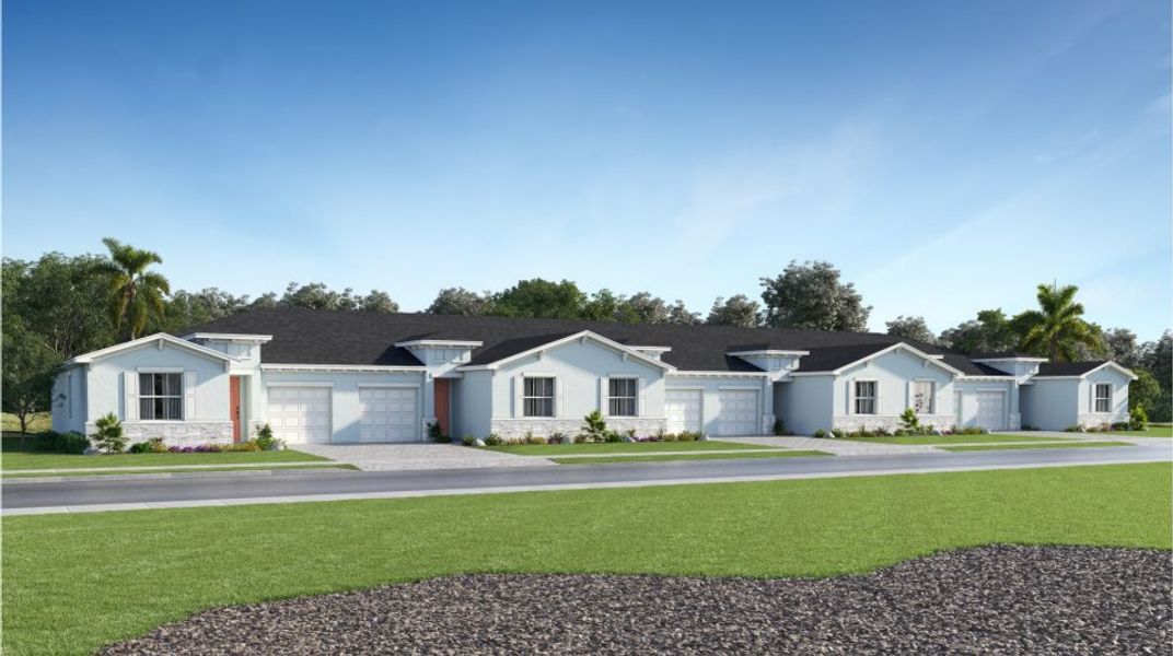 New construction Duplex house Cosmos, 3531 Harborside Ave, Fort Pierce, FL 34946 - photo