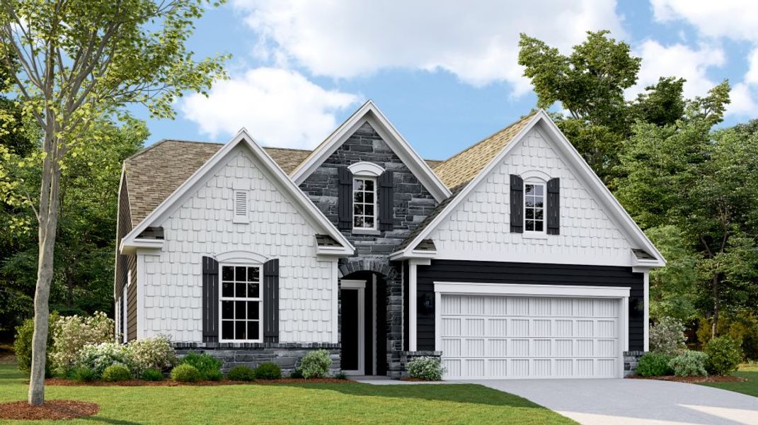 New construction Single-Family house 145 Pampas Place, Statesville, NC 28625 Bedford- photo