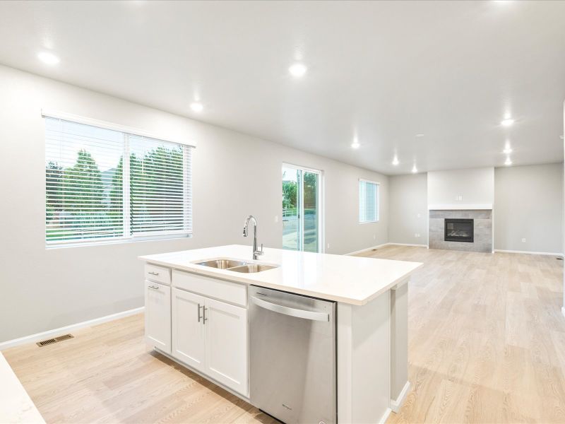 Berthoud floorplan interior image at Poudre Heights, a Meritage Homes community in Windsor, CO