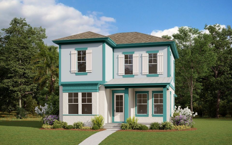 New construction Single-Family house Mableton - 40' Homesites, 8704 Crick Alley, Orlando, FL 32827 - photo