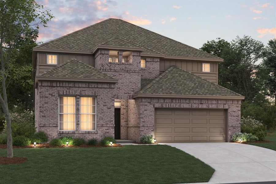 New construction Single-Family house 2507 Gentle Knoll Drive, Melissa, TX 75454 Addison- photo