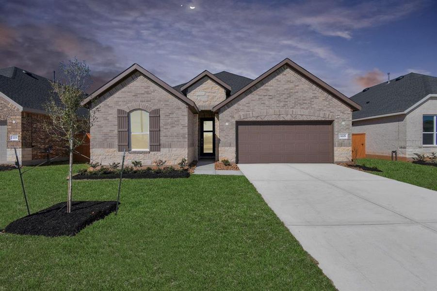 New construction Single-Family house 3205 Anchor Green Drive, Katy, TX 77493 Plan 2248- photo