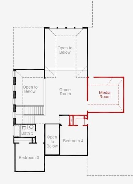 2nd Floor Diagram