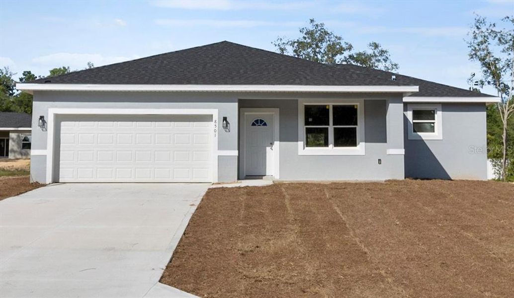New construction Single-Family house 8501 N Muller Way, Citrus Springs, FL 34434 - photo