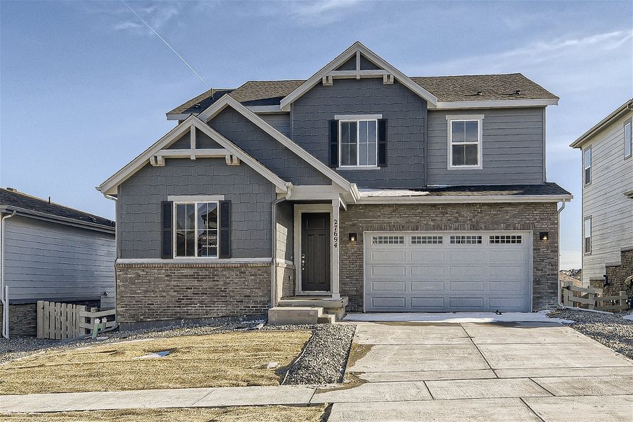 New construction Single-Family house Aster | Residence 40215, 27902 E Glasgow Place, Aurora, CO 80016 - photo