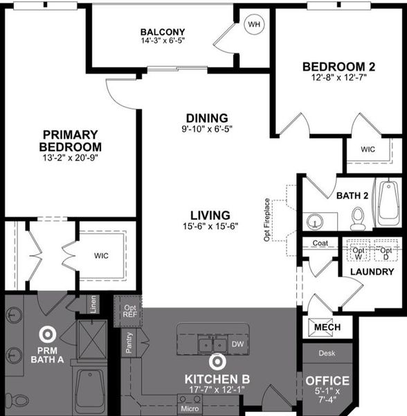 Beazer Homes Clifton plan