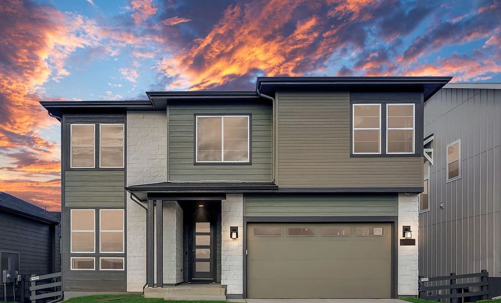 New construction Single-Family house 4075 Zolla, 1590 Candleflower Drive, Castle Pines, CO 80108 - photo