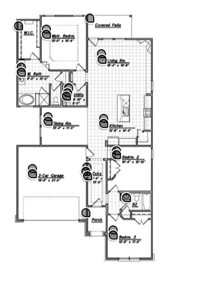 New construction Single-Family house 50’s Oakmont, 5128 Island Park, Schertz, TX 78108 - photo