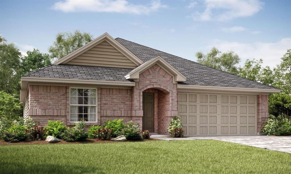 New construction Single-Family house 1132 Flameleaf Drive, Princeton, TX 75407 Serenade- photo