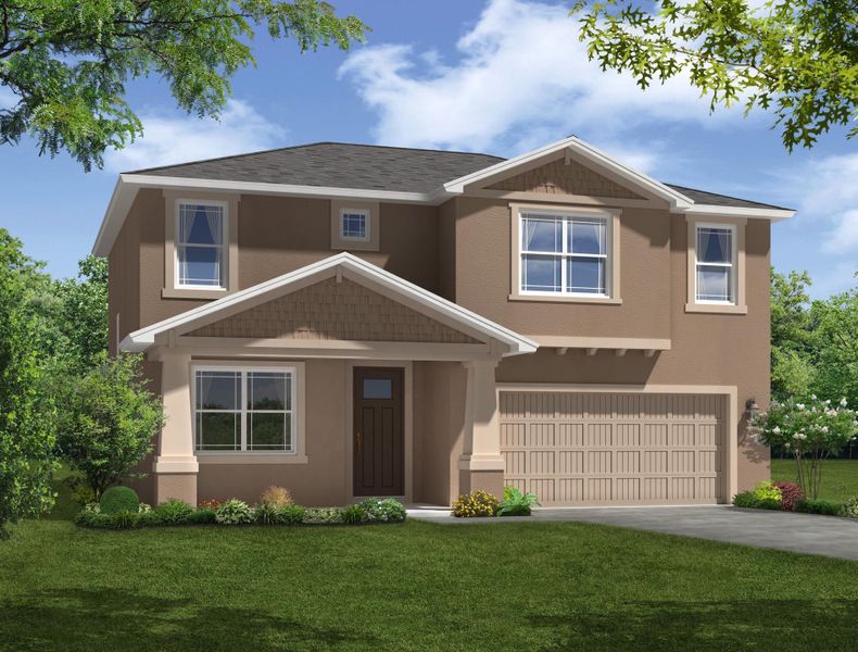 Sandalwood elevation 2 -French Country William Ryan Homes Tampa