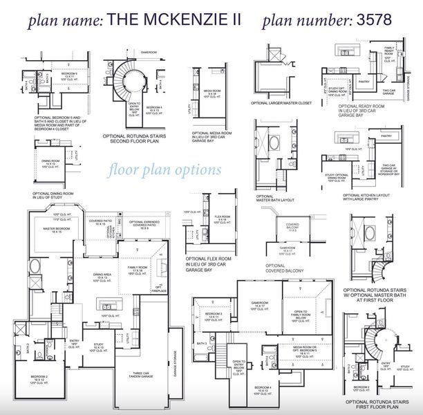 New construction Single-Family house McKenzie II 3578, 29627 Apple Glen Court, Fulshear, TX 77423 - photo