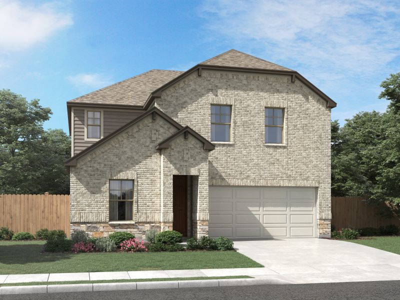 New construction Single-Family house The Winedale (880), 1347 Nicholas Cove, San Antonio, TX 78245 - photo