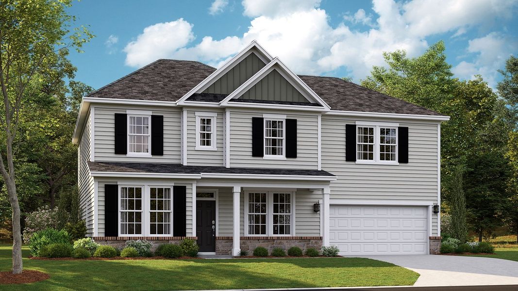 New construction Single-Family house Dogwood, 804 Challenger Lane, Knightdale, NC 27545 - photo