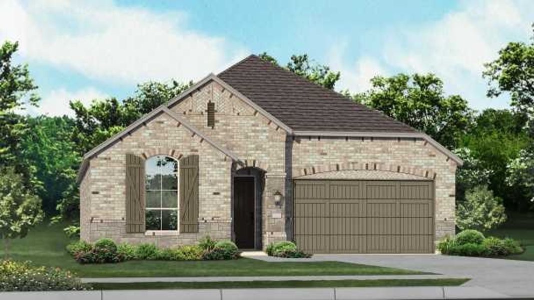 New construction Single-Family house Glenhurst Plan, 3807 Los Altos Boulevard, Sherman, TX 75090 - photo