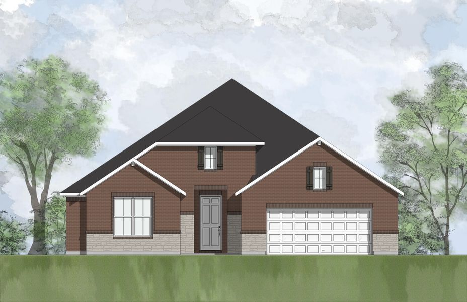 New construction Single-Family house Huntley III, 410 Lake Day Drive, Conroe, TX 77304 - photo
